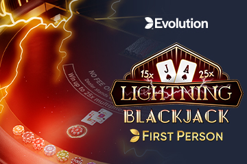 First Person Lightning Blackjack