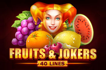 Fruits and Jokers: 40 lines
