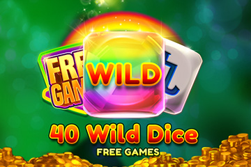 40 Wild Dice - Red Stone