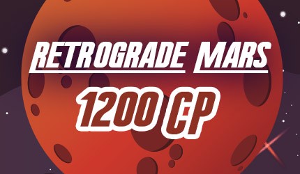 Лотерея «Ретроградный Марс» + €3000 и 30FS в SlotV